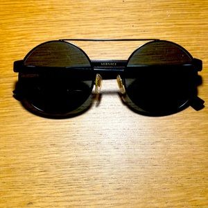 Versace women’s black sunglasses